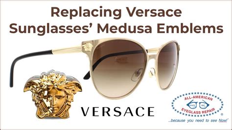 versace sunglass replacement parts